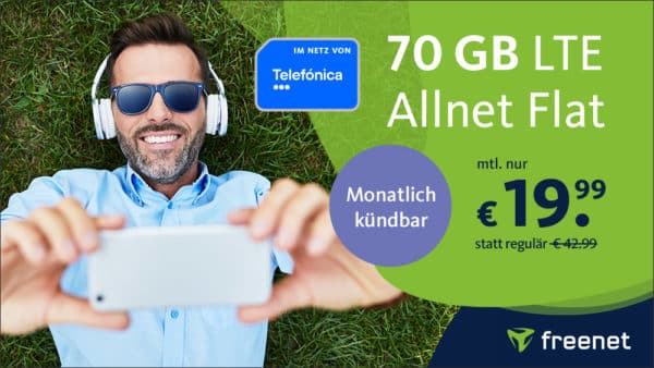 Allnet Flat mit 70GB im Telefonica netz (o2)