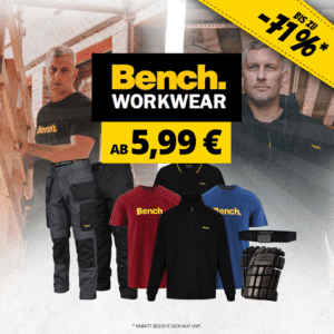 [Bench Workwear] Arbeitsbekleidung Sale 👷‍♂️ z.B. mit Arbeitshosen, T-Shirts & mehr