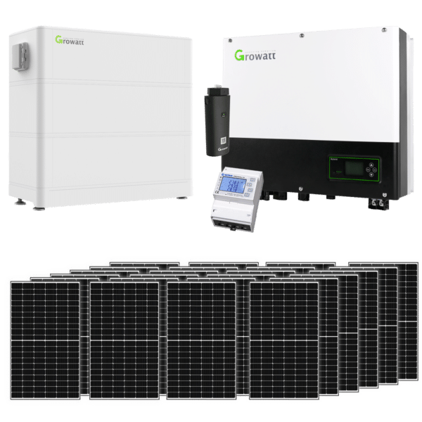 PV Anlage mit 10375 Wp und 10000 Watt Speicher
