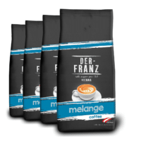 4 Packungen DER-FRANZ Melange Kaffee
