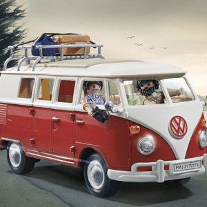 PLAYMOBIL Volkswagen 70176 T1 Camping Bus, Für Kinder ab 5 Jahren