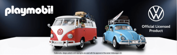 PLAYMOBIL Volkswagen 70176 T1 Camping Bus, Für Kinder ab 5 Jahren