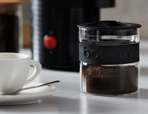 Bodum Kaffeemühle Bistro, elektrische Kaffeemühle mit Keramikmahlwerk - 12 Stufen