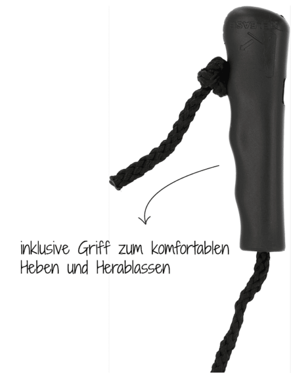 FISCHER Fahrradlift Plus | Tragkraft bis 30 kg | Fahrradhalterung | Deckenhalterung für Fahrräder und E-Bikes | Bis zu 4 m Deckenhöhe | mechanisch | Deckenlift