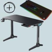 Aukey Gaming Tisch + XL Mauspad