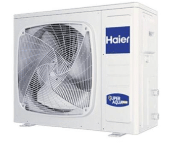 Haier Luft-Wasser Wärmepumpe Super Aqua - Monoblock 5 kW