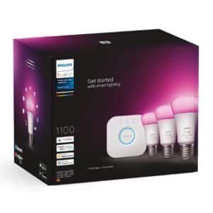 PHILIPS Hue White und Col. Amb. E27 3x1100 Promo 3er Starter Set