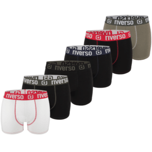 RIVERSO HERREN BOXERSHORTS RIVJONNY 6ER PACK