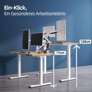 Ergofino DT20L   Hoehenverstellbares Schreibtischgestell