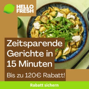 😋 Bis zu 120€ Rabatt für Kochboxen von HelloFresh 🥘 für Neukunden