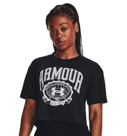 Under Armour Shirt Collegiate in Schwarz Under Armour Shirt Collegiate in Schwarz