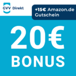 🏠 GVV Direkt Hausratversicherung + 15€ Amazon Gutschein + 20€ Best Choice Gutschein