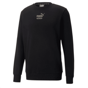 Puma Sweater King schwarz mit golgenem Logo