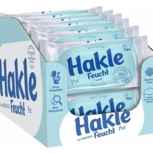 Hakle Feucht Pur im 12er Pack 504 Tuecher