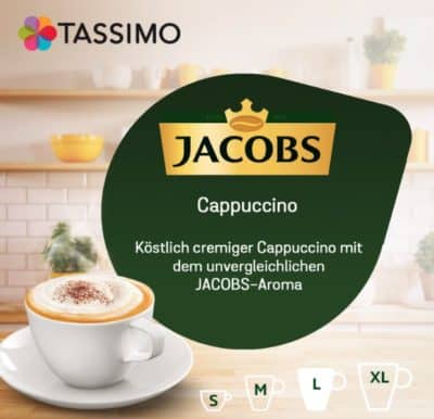 Jacobs Cappuccino Classico Tassimo Kapseln