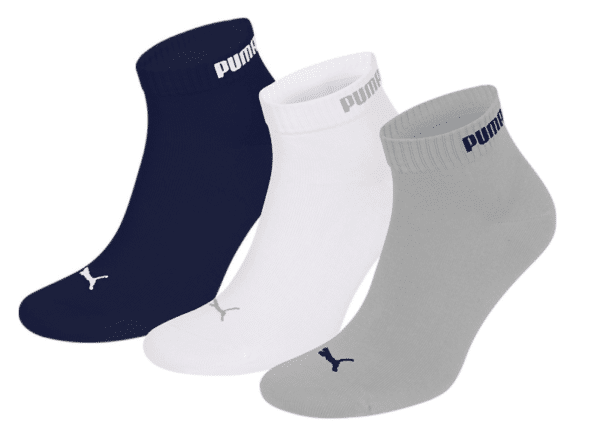 PUMA_HERREN_DAMEN_UNISEX_3ER_PACK_QUARTER_CLYDE_SPORT_SOCKEN_BAUMWOLLE