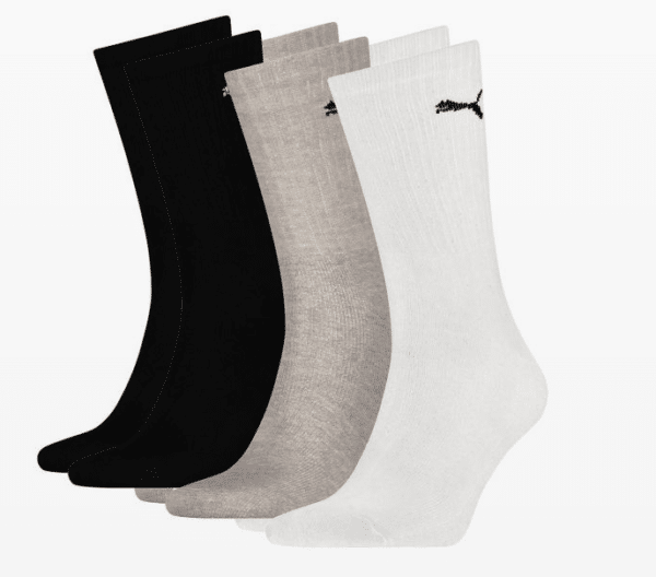 Puma_Unisex_Herren_Damen_Socken_SPORT_CREW_LIGHTWEIGHT_3er_Pack