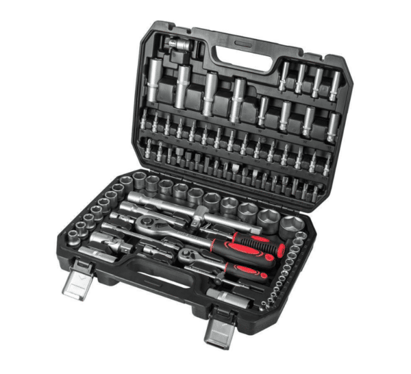 WALTER_Steckschluessel_Satz_94-tlg._14__12_Zoll_Bit_Bits_Verlaengerung
