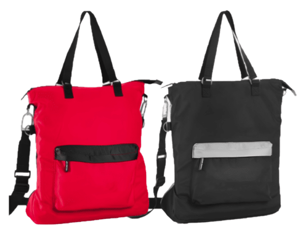Wil Schulter-Tasche Young Spirit 21,8 Liter Umhänge-Tasche mit abnehmbarem und verstellbarem Gurt Schwarz oder Rot