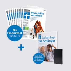 9 Ausgaben Finanztest  Buch Geldanlage