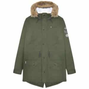 Lambretta Sherpa Lined Herren Parka SS6252 KHAKI