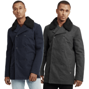 SOLID Herren Business-Parka Woll-Mantel Regular Fit Pinto