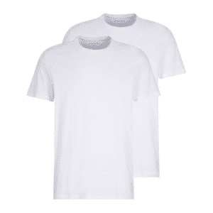TOM TAILOR Herren Crewneck T Shirt im Doppelpack