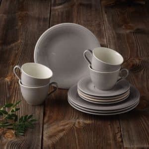 Villeroy  Boch Kaffeegeschirr 12tlg Color Loop grau