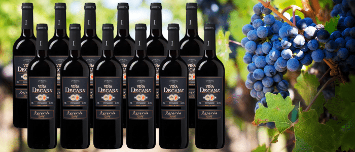 12 Flaschen Viña Decana Utiel-Requena Reserva