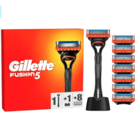 Gillette Fusion 5 Nassrasierer Herren, Rasierer + 8 Rasierklingen