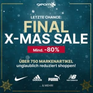 Mega Sale bei geomix