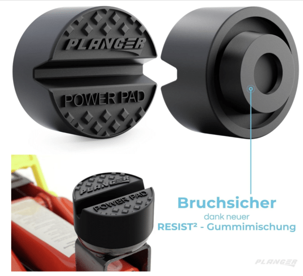 PLANGER Wagenheber Gummiauflage POWER PAD1 PLANGER Wagenheber Gummiauflage POWER PAD1