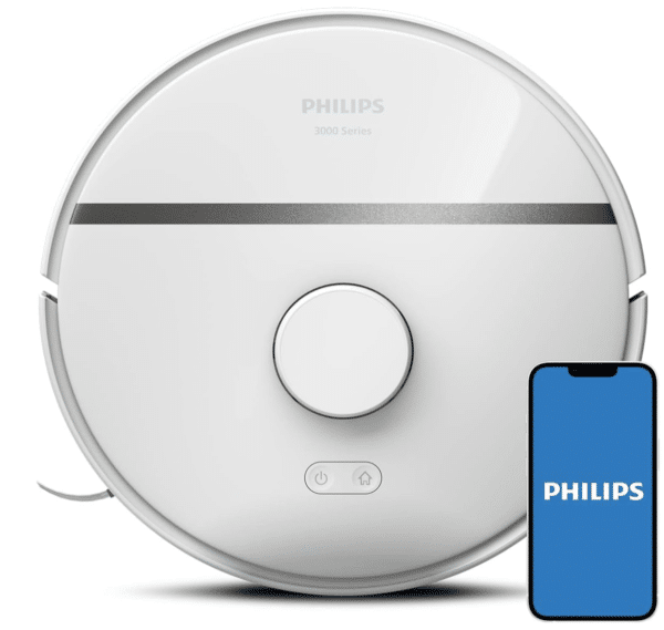 Philips_Homerun_Serie_3000_Saugroboter_mit_Wischfunktion_ultrastarke_Saugleistung_4.000_Pa_Lasernavigation_200_Min._Laufzeit_Staubsauger_Roboter_fuer_Teppiche__Tierhaare_App_Weiss_XU300002