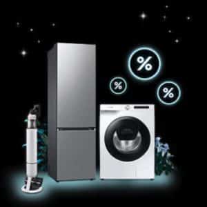 Samsung Black Week mit weisser Ware