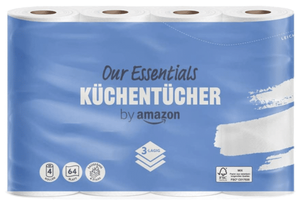 by_Amazon_Kuechenrollen_3-lagig_weiss_64_Blatt_4_Rollen_1er-Pack_