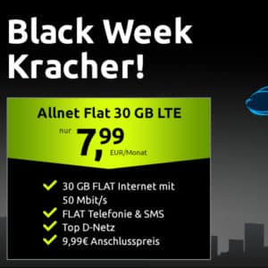 [Verlängert!] 🧨 30GB Crash Vodafone Allnet-Flat für 7,99€ mtl. | 9,99 Anschlussgebühr!