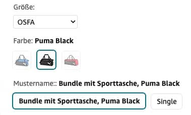 Bundle   2x PUMA Sporttasche