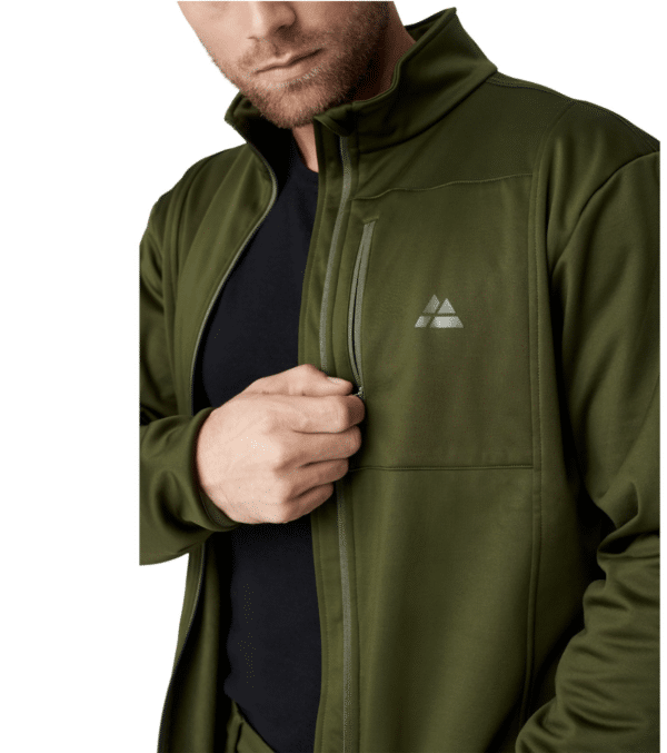 DANISH ENDURANCE nachhaltige Herren Softshell-Jacke Oeko-Tex zertifiziert 156000 Schwarz oder Grün