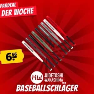 HIDETOSHI WAKASHIMA Tokyo Baseballschlaeger