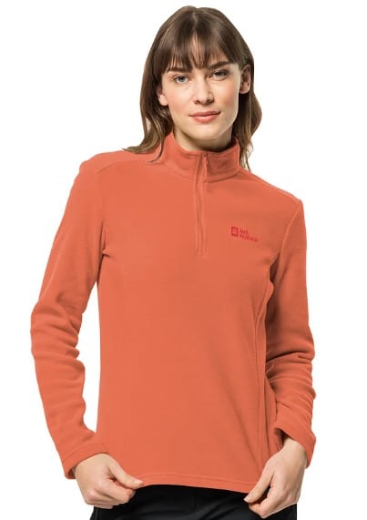 Jack Wolfskin Fleecepullover 22Taununs22 in Orange Jack Wolfskin Fleecepullover 22Taununs22 in Orange