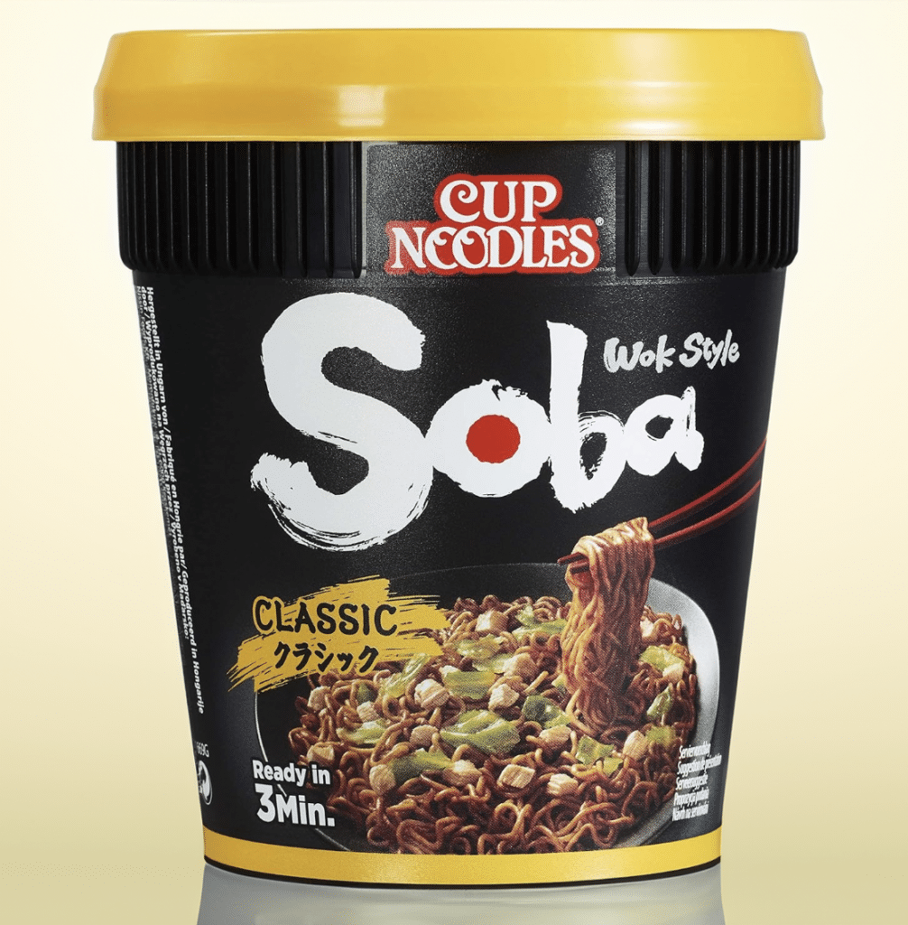 [Prime Abo] Nissin Cup Noodles Soba Cup Peking Duck oder Classic 🍜