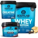 [Endet heute!] Bodylab Bundle 🏋‍♀💪  1kg Whey Protein,  500g Creatin & 210 Bodybuilder Stack Kapseln