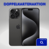 Doppelkartenaktion o2 iPhone 15 Pro