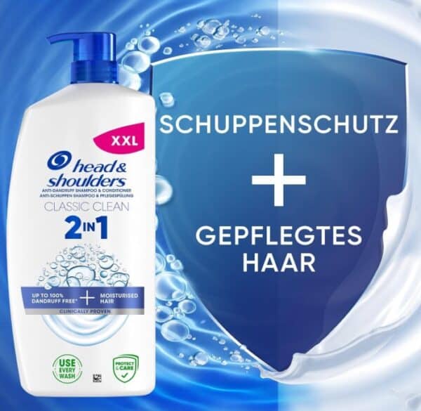 Head  Shoulders Classic Clean 2in1 Anti Schuppen Shampoo 800ml