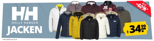 HellyHansen Jacken Sale Affilliate DEU