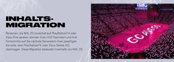 NHL 23 PS5