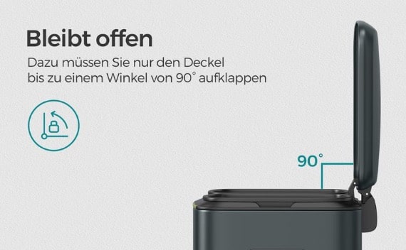 SONGMICS Muelleimer 2 x 20 L SONGMICS Muelleimer 2 x 20 L