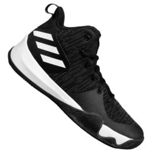 adidas Explosive Flash Herren Basketball Schuhe mit Cloudfoam CQ0427 Sneaker Schwarz