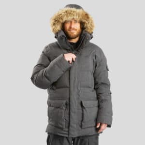 daunenjacke herren wasserdicht bis 25 c winterwandern sh900