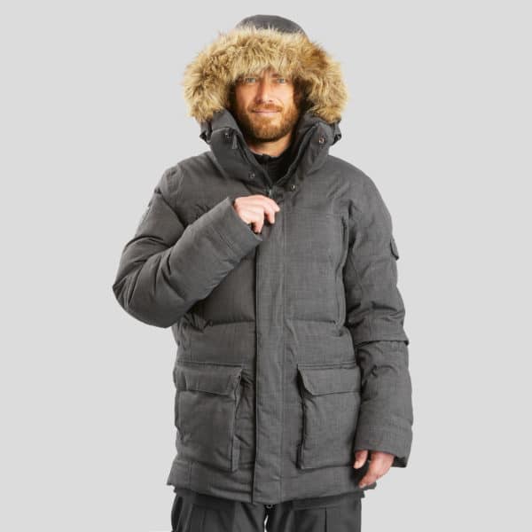 daunenjacke herren wasserdicht bis 25 c winterwandern sh900